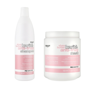 Dikson Promaster Pack Karite AntiFrizz Champú + Mascarilla 1000ml