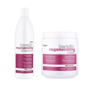 Dikson Promaster Pack Keratin Regenerador Champú + Mascarilla 1000ml