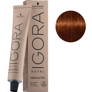 Tint Schwarzkopf Igora Royal ABSOLUTE 6-70 Dunkelblond Natur cobrizo 60ml