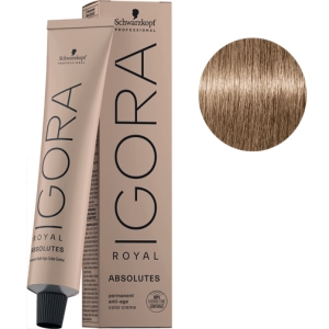 Tint Schwarzkopf Igora Royal ABSOLUTES 8-01 Ash Natural Light Blonde 60ml